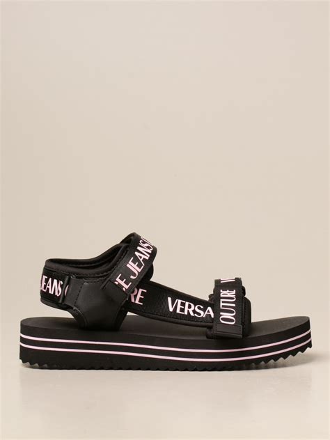 versace jean couture flat slides|Versace Jeans Couture Shoes for Women .